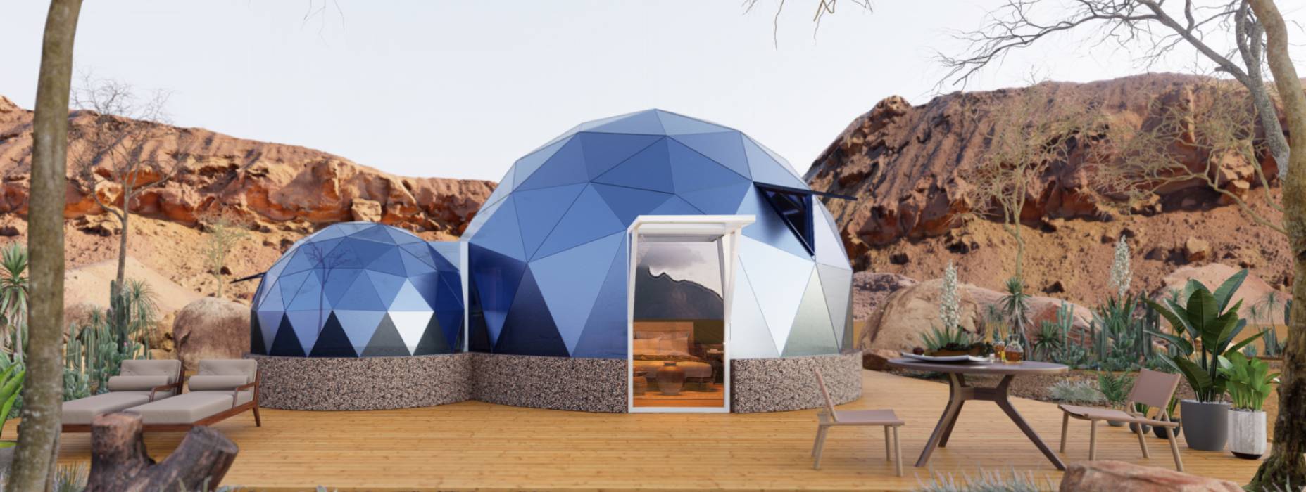 宜黄县球形智能光伏玻璃星空房